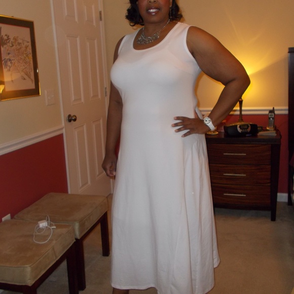 Jessica London A-Line Sleeveless Tank Dress, size 14 - Picture 3 of 16